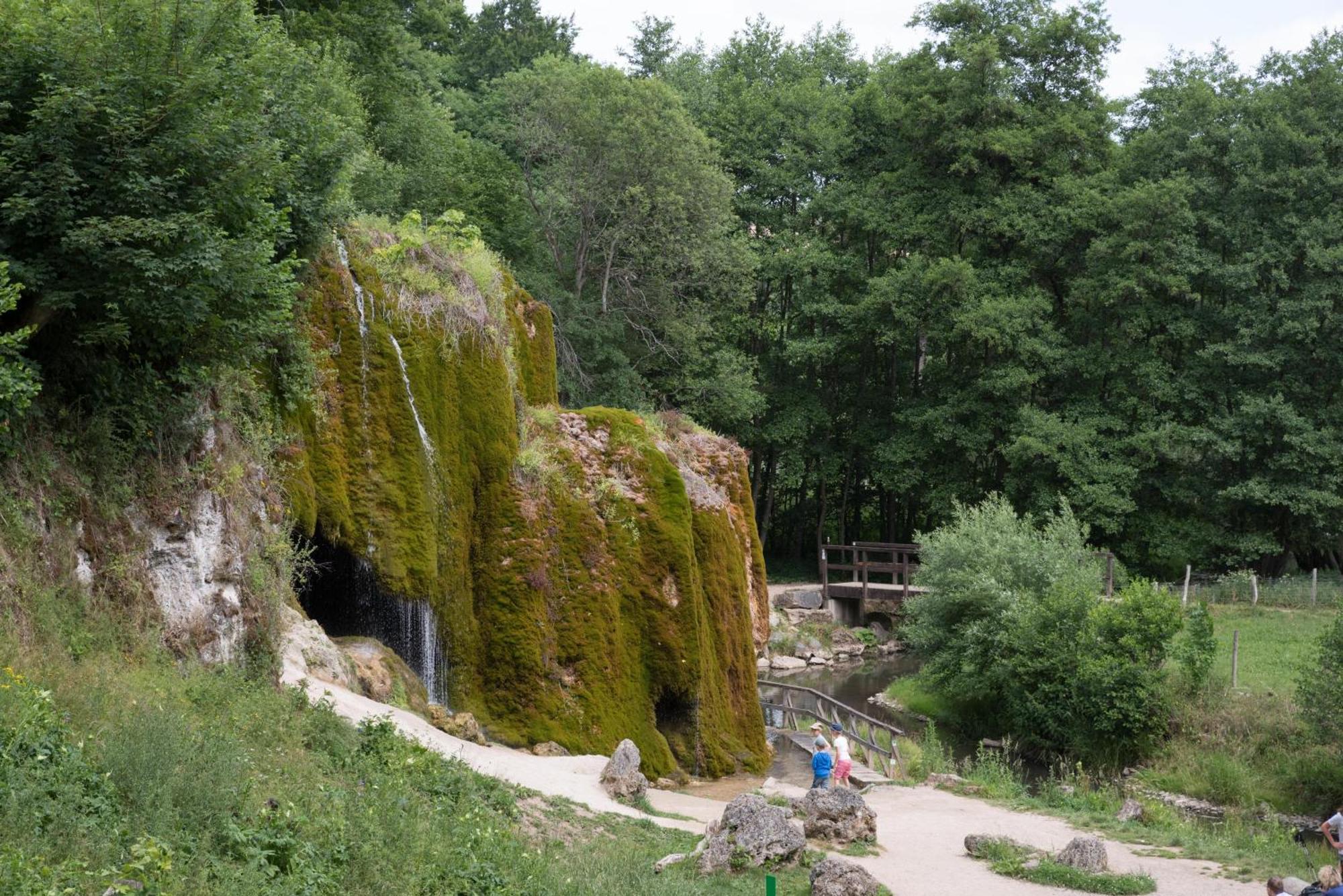 Holzhaus Onkel Fritz Mit Sauna Und Whirlwanne Esch  Exteriör bild