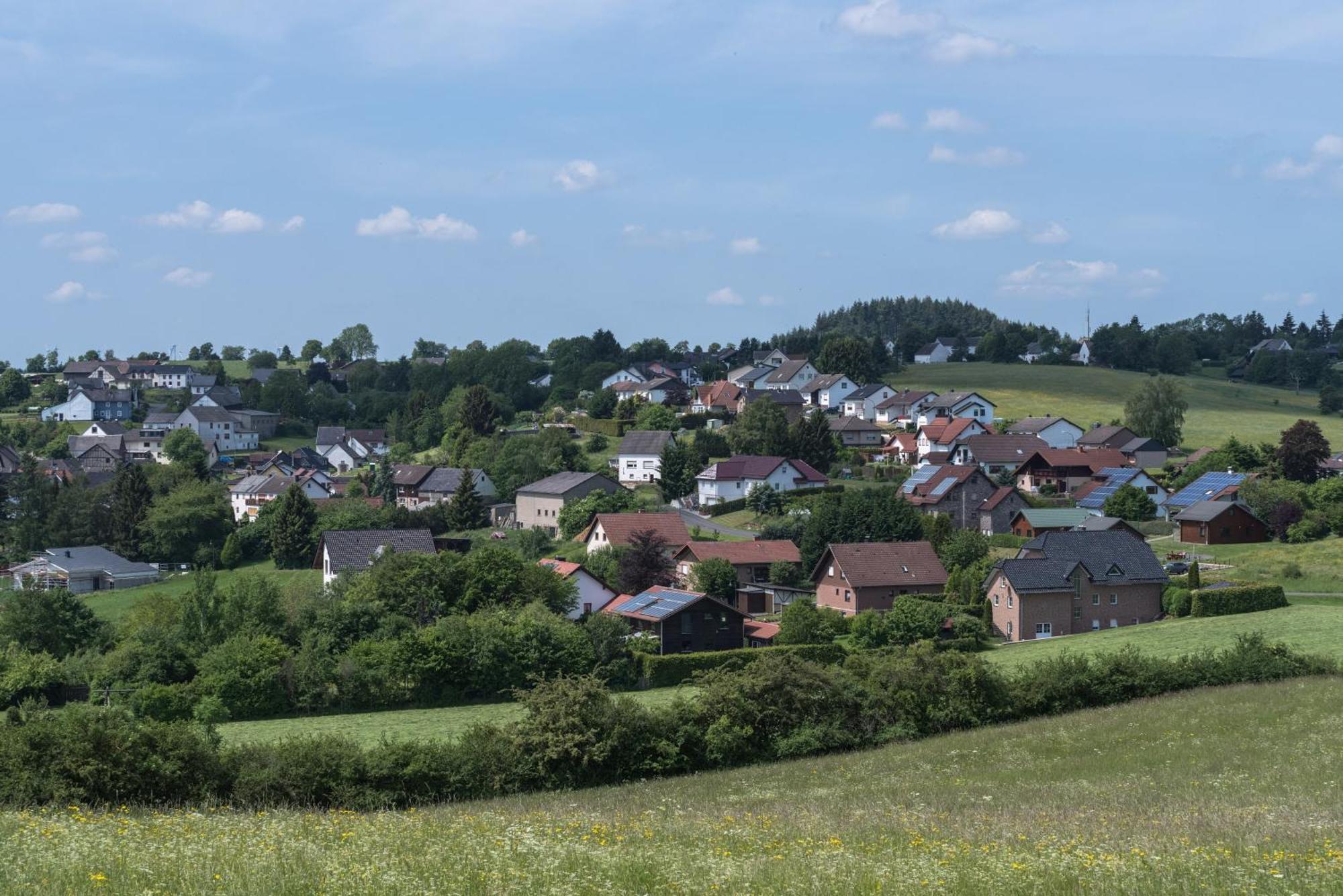 Holzhaus Onkel Fritz Mit Sauna Und Whirlwanne Esch  Exteriör bild